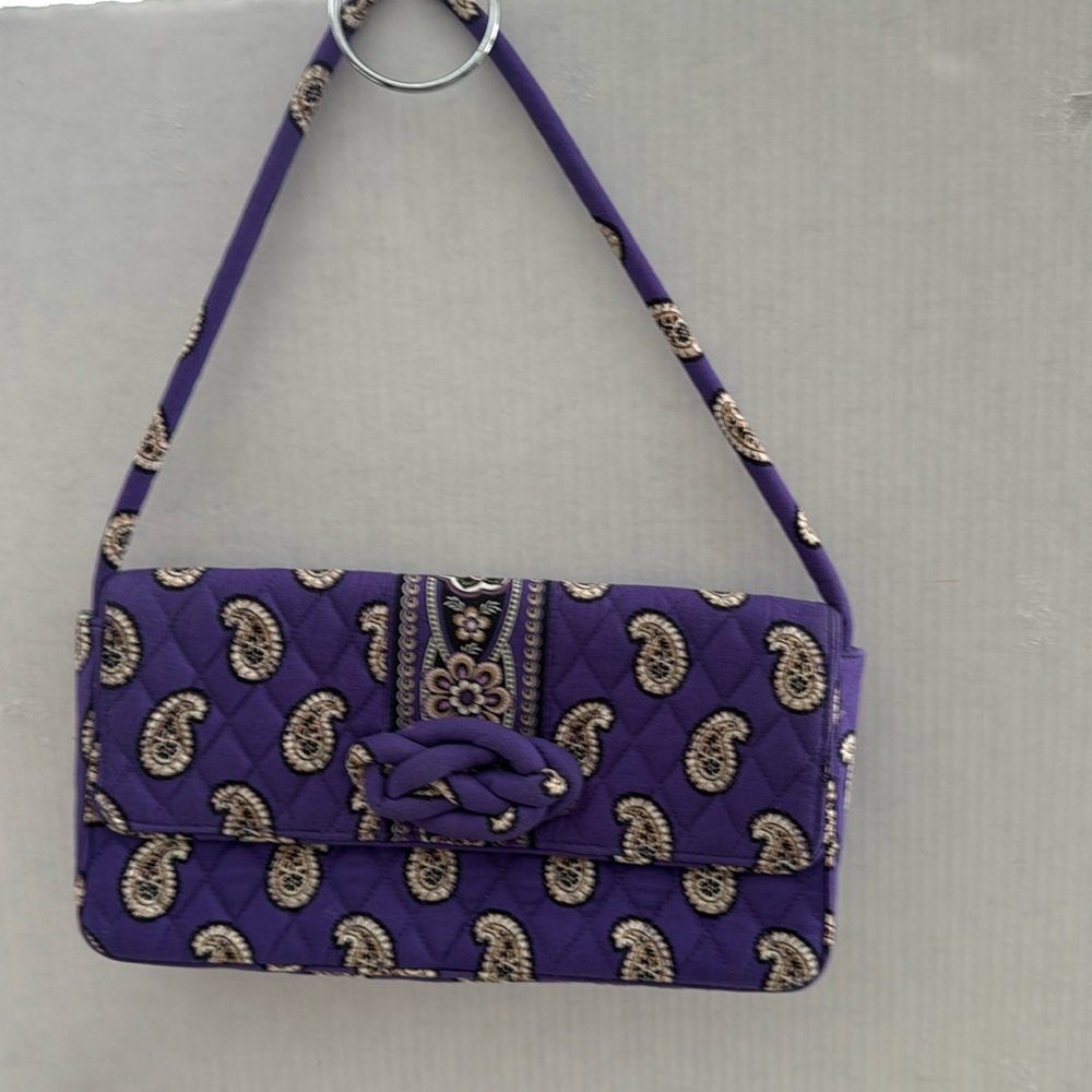 Vera Bradley 
Knot Just A Clutch Handbag 
Simply Violet
Great Condition